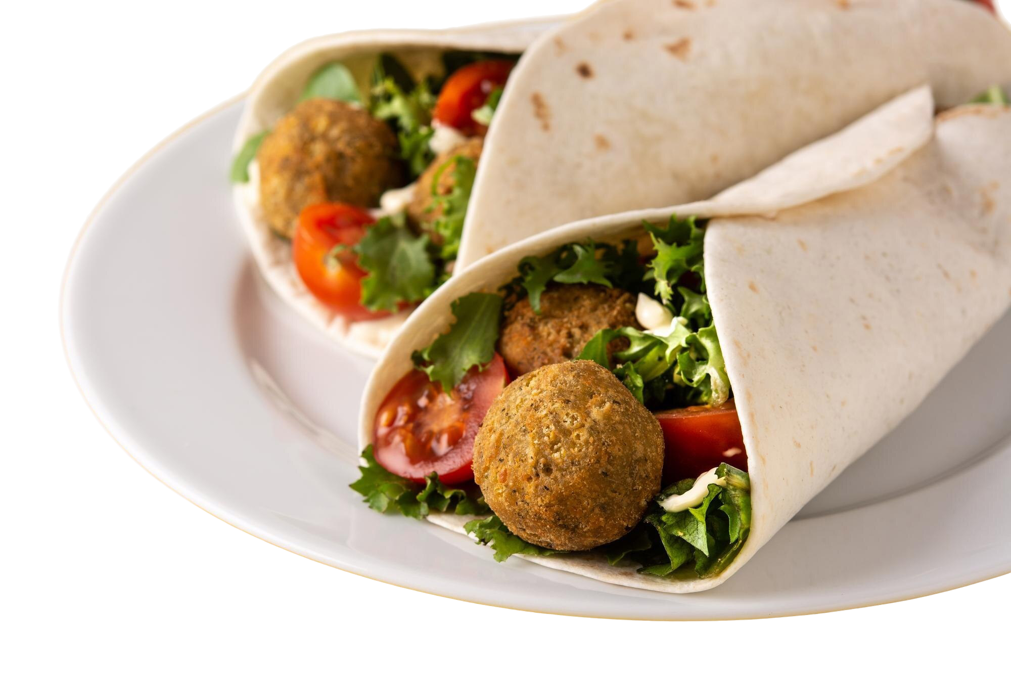 Falafel in pocket bread