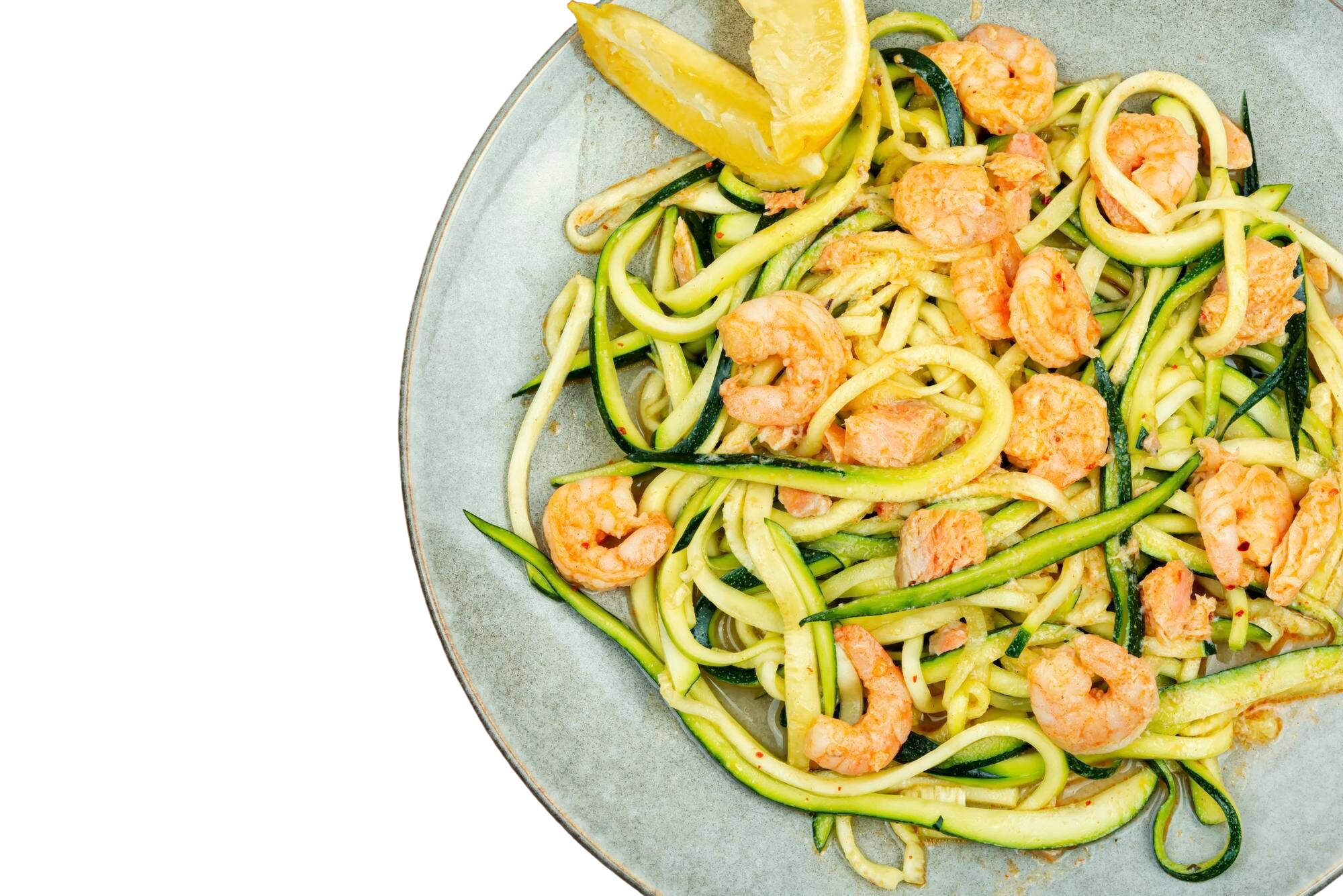 Tagliatelle Gamberoni e Zucchine